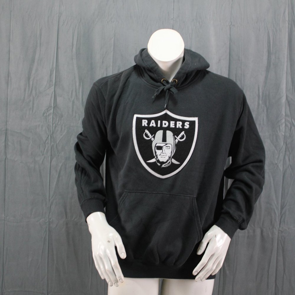Los Angeles Raiders Hoodie - By VF Imagewear - Large Crested Logo - Men's Medium